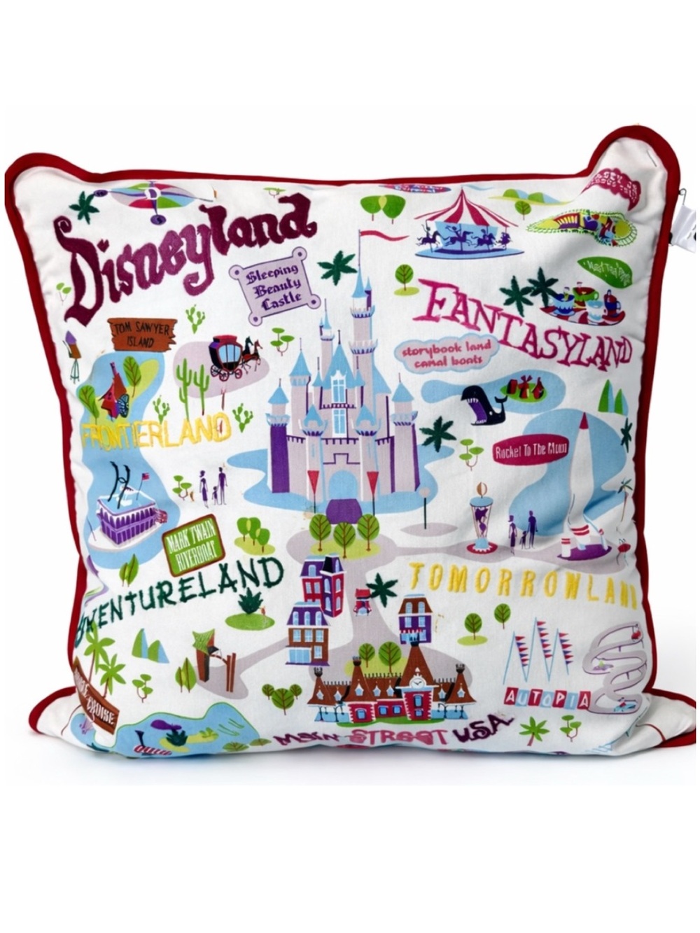 Disney x SHAG 50th Anniversary Disneyland Pillow Limited Edition 1955 Exclusive